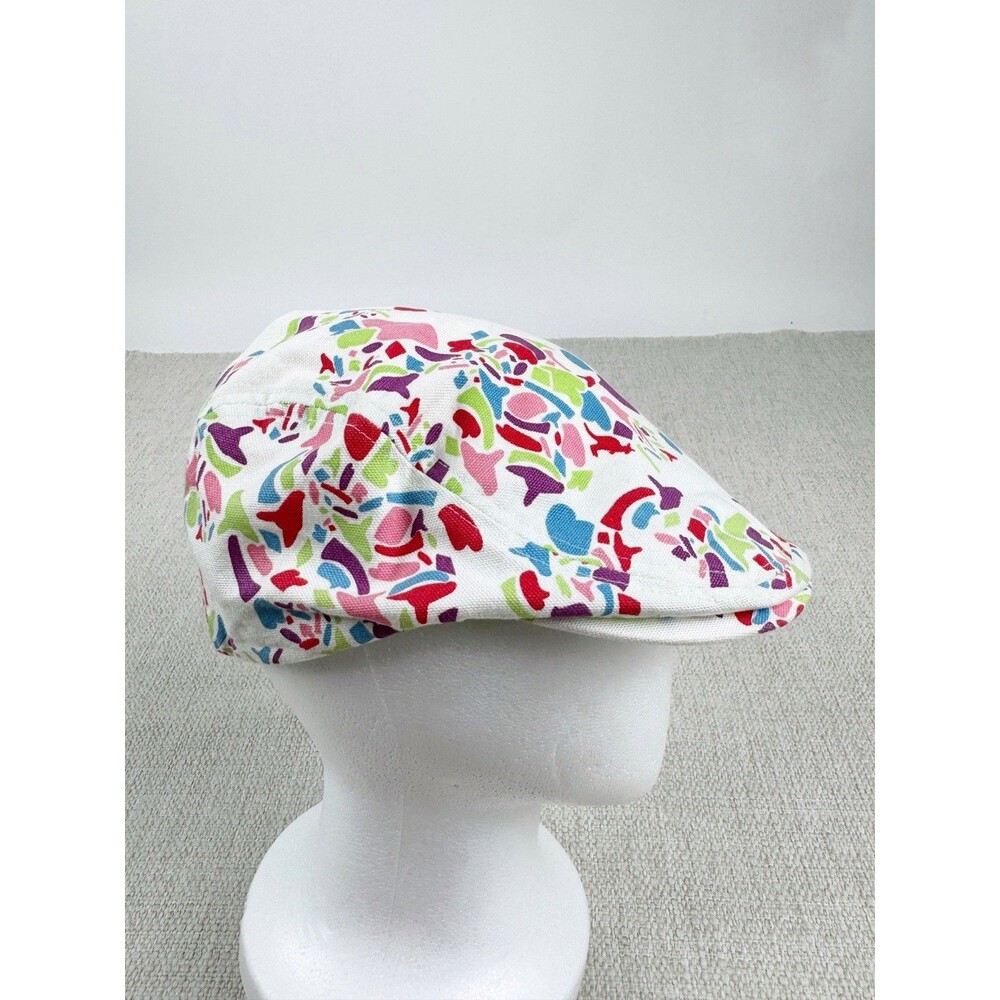 Kangol Cloisonne Flat Cap Newsboy Golf Multicolor Beret Hat 9731BC